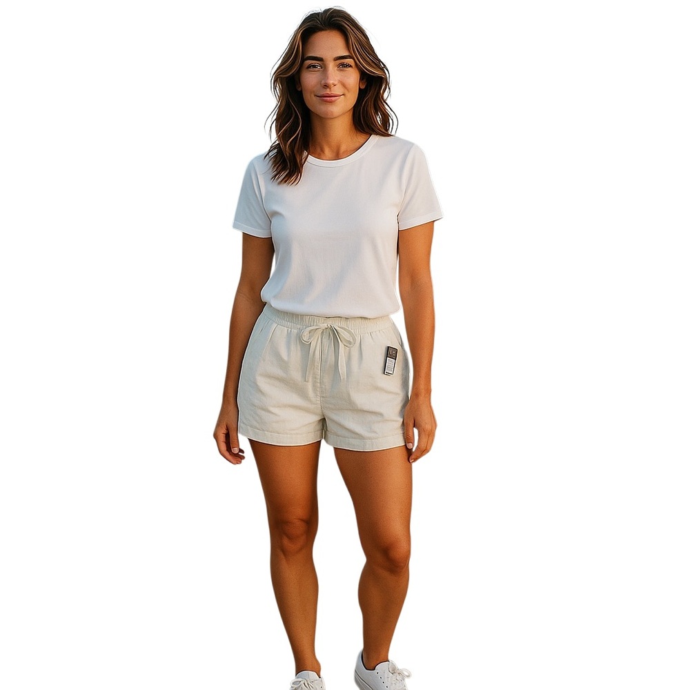 Universal Thread Linen White Shorts